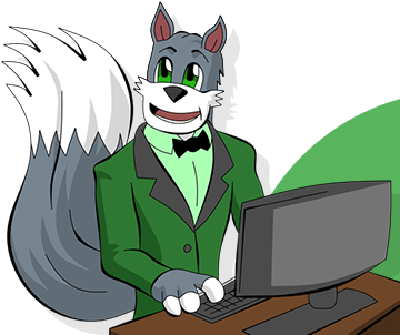 Wolf Typing on Computer