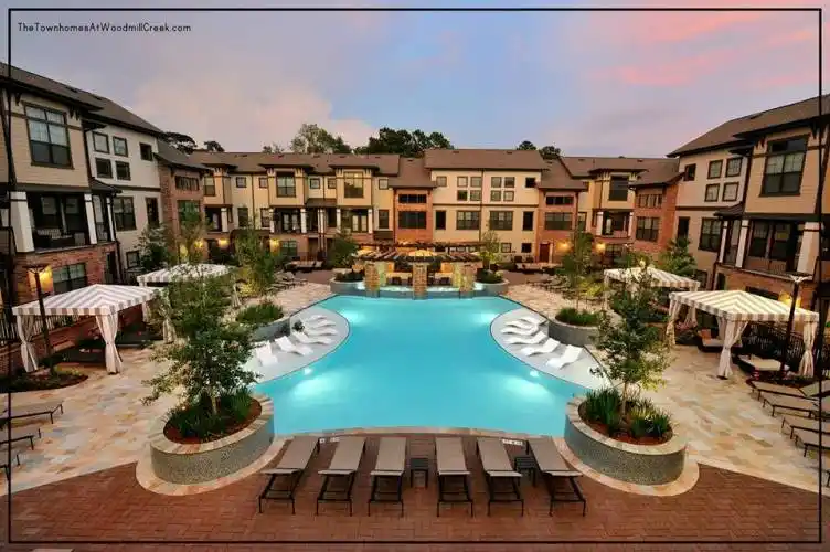 Rental by Apartment Wolf | The Townhomes at Woodmill Creek | 25145 Panther Bend Ct, The Woodlands, TX 77380 | apartmentwolf.com