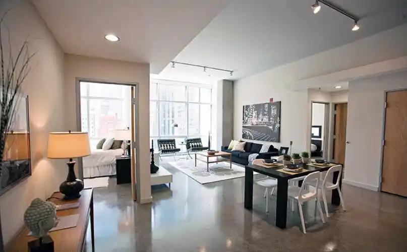 Rental by Apartment Wolf | Third Rail Lofts | 1407 Main St, Dallas, TX 75202 | apartmentwolf.com